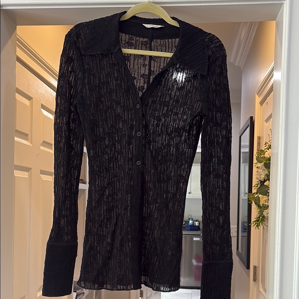 Holzweiler Cissi Button Down Shirt lace shirt in perfect condition